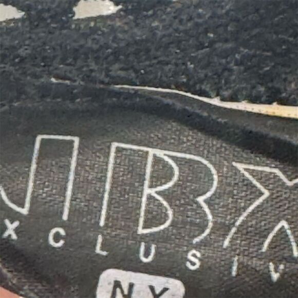 JBX Exclusive Plus Size 2X Black Geometric Dot Mesh Slip Skirt Y2K Sheer Midi - Picture 5 of 6